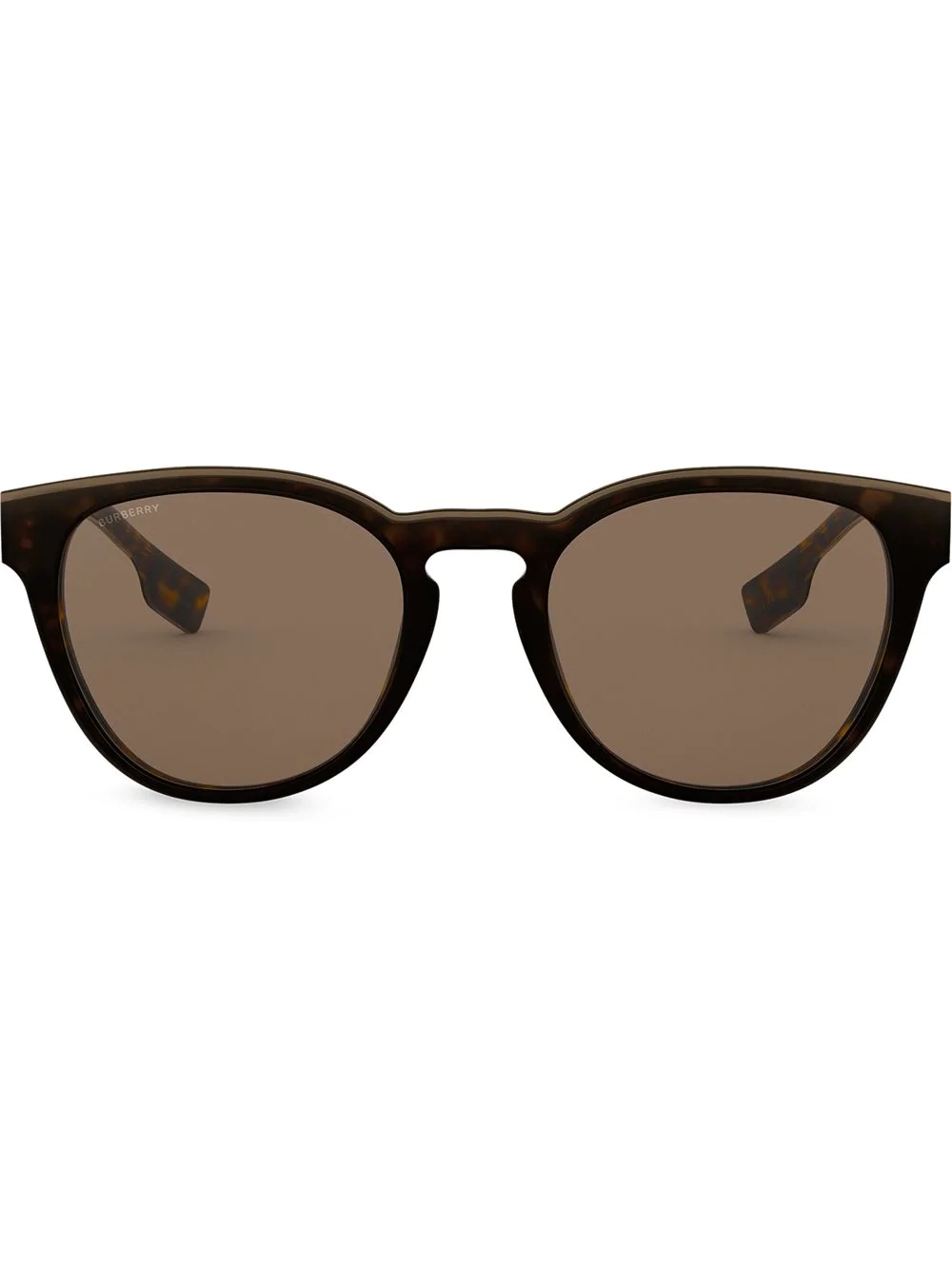 Round Frame tinted sunglasses - 1