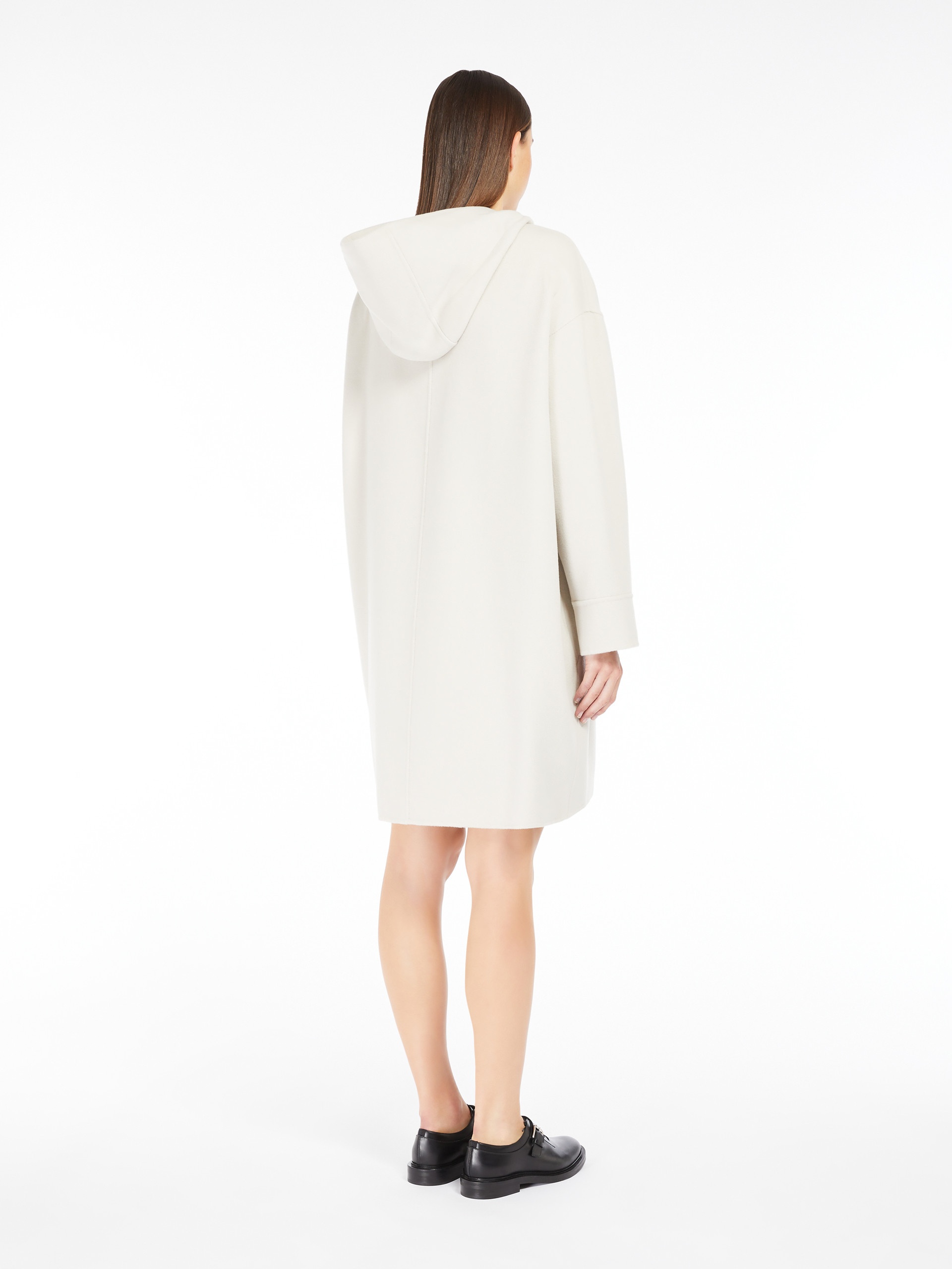 VELO Wool coat with hood - 4