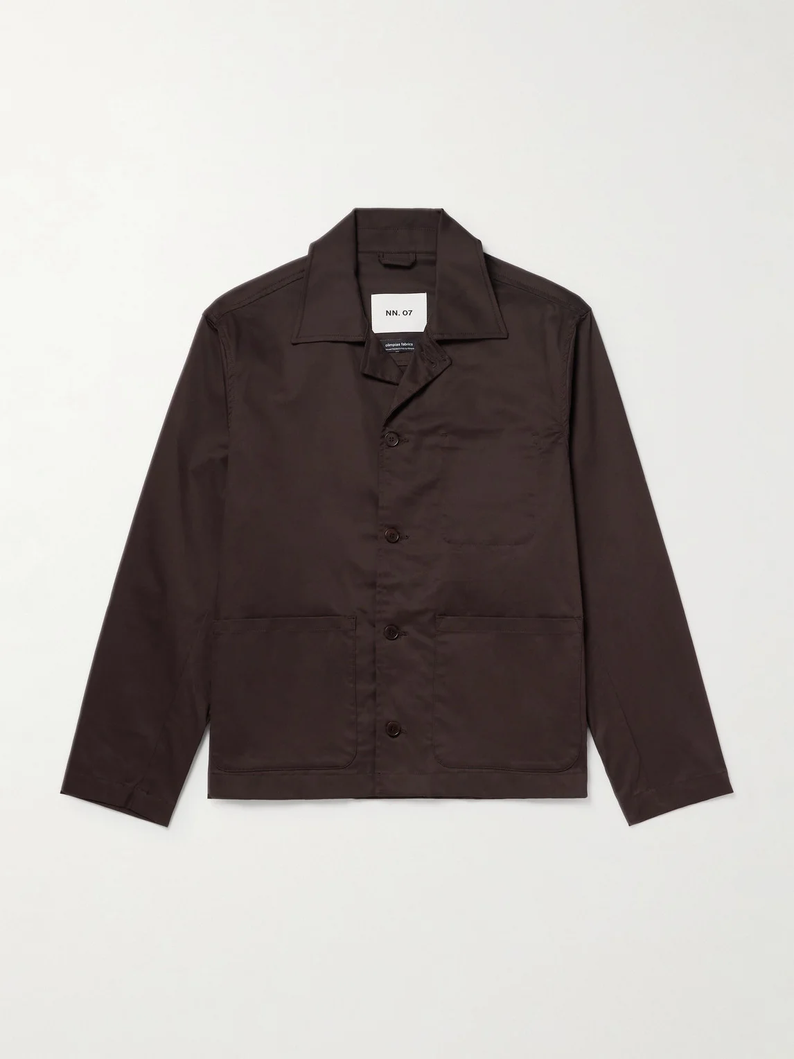 Morgan 10021 Stretch Organic Cotton-Gabardine Blouson Jacket - 1