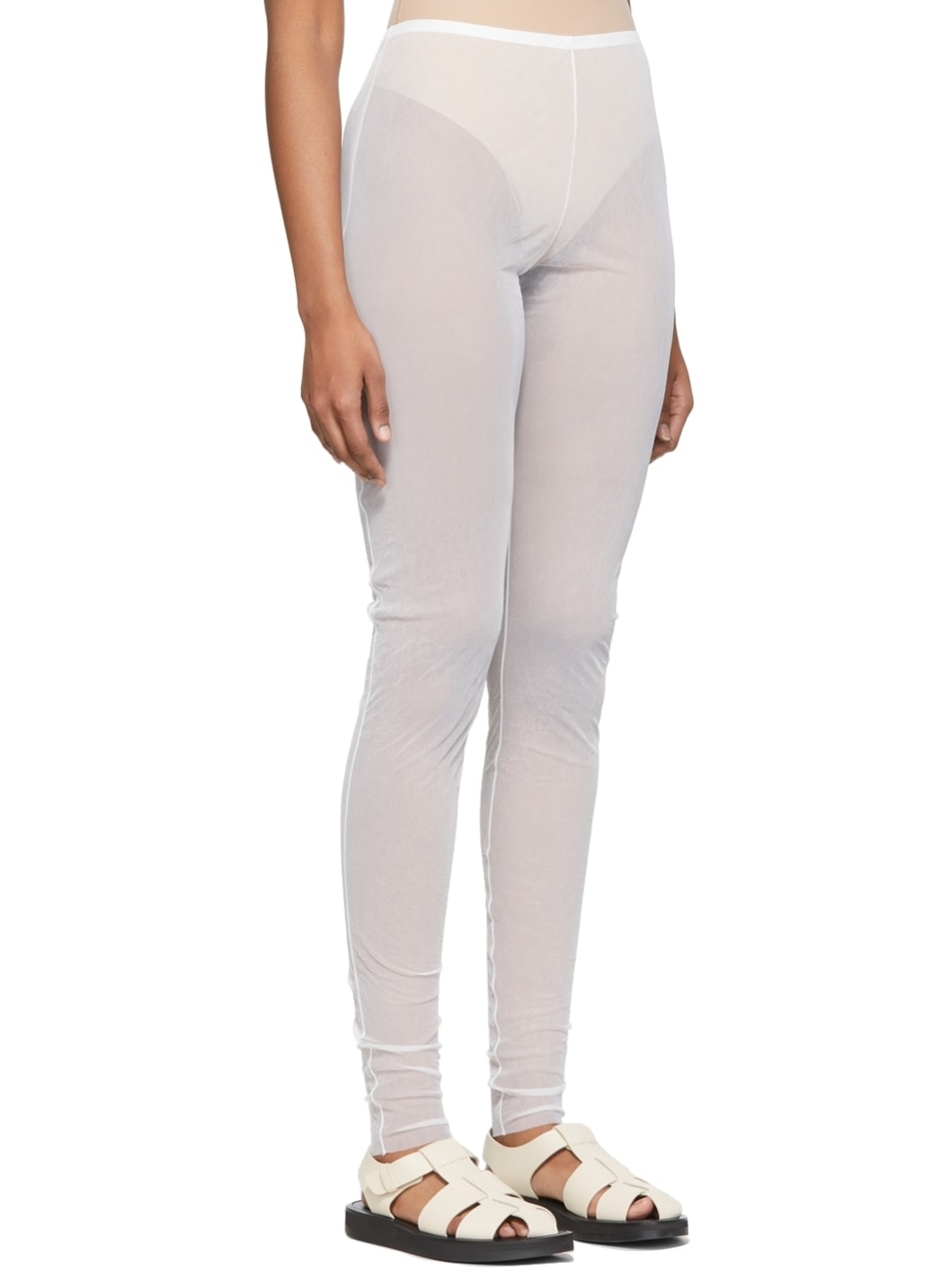 White Ensley Leggings - 2