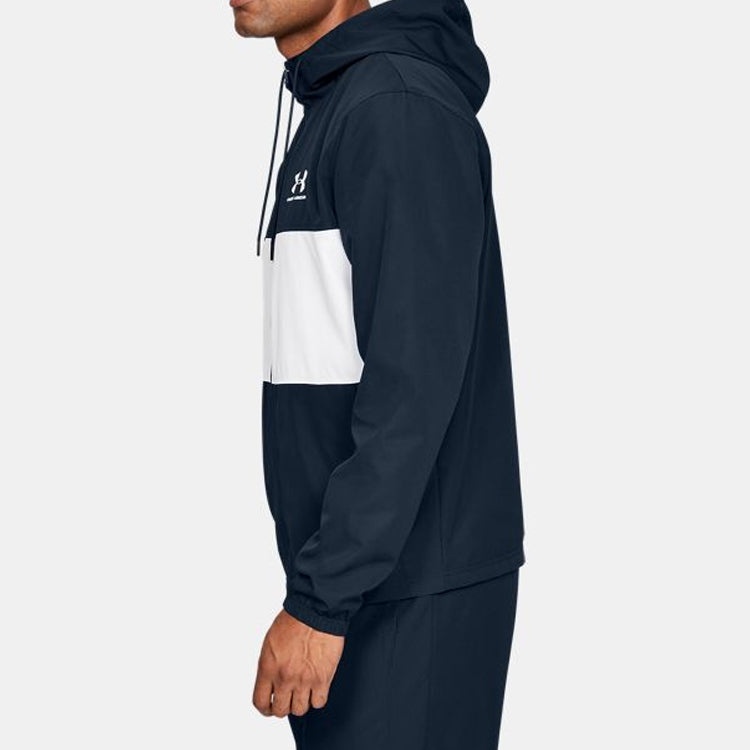 Men's Under Armour Sportstyle Wind Jacket Blue 1329297-408 - 3