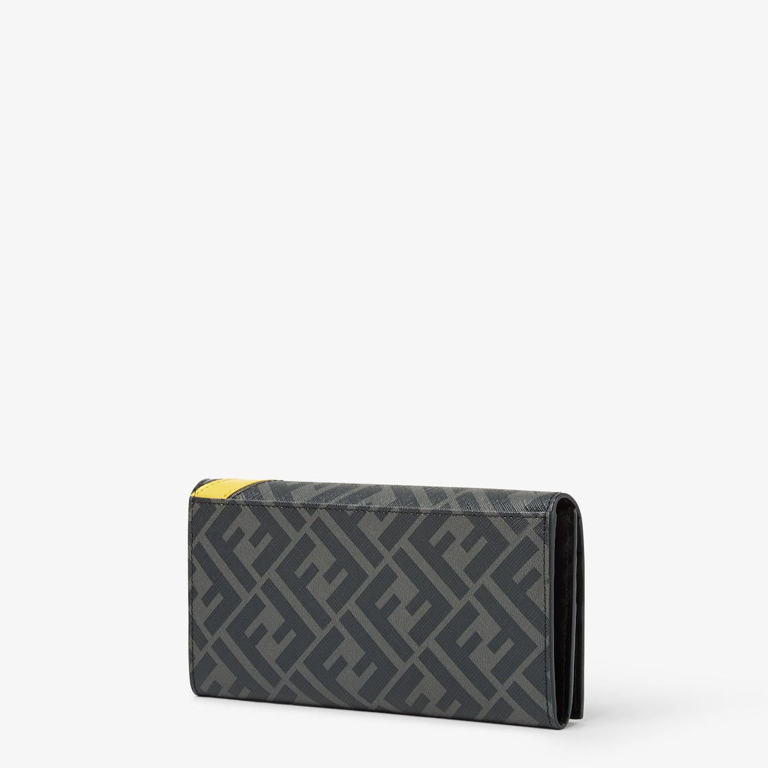 Gray fabric wallet - 2