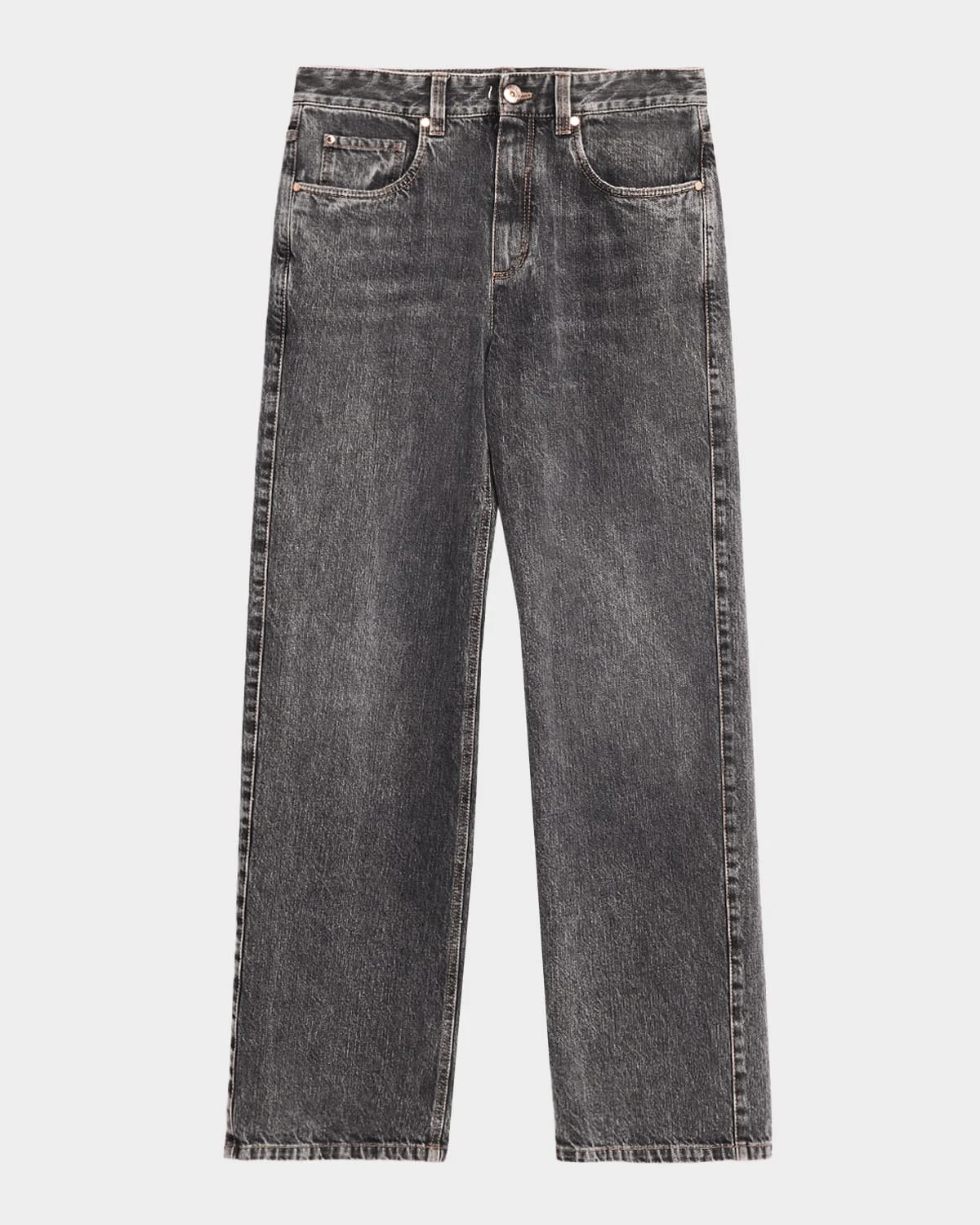 Authenic Denim Straight-Leg Jeans - 1