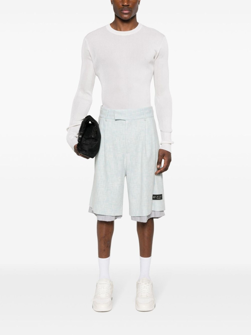 AMIRI layered bermuda shorts outlook