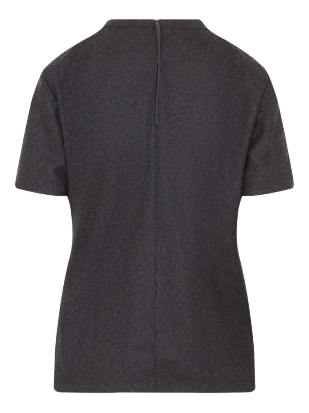 high-neck short-sleeve T-shirt - 2