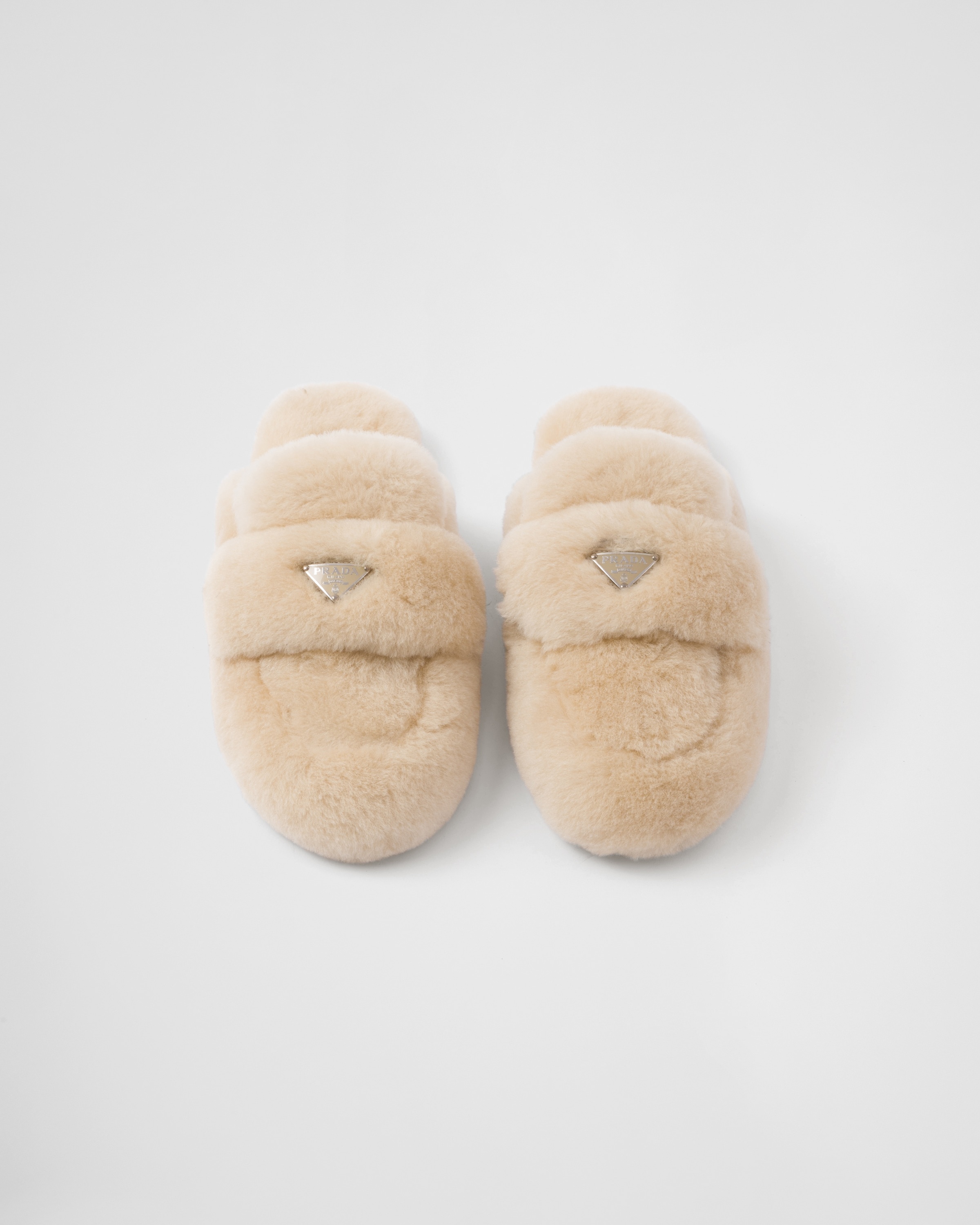 Shearling mules - 4