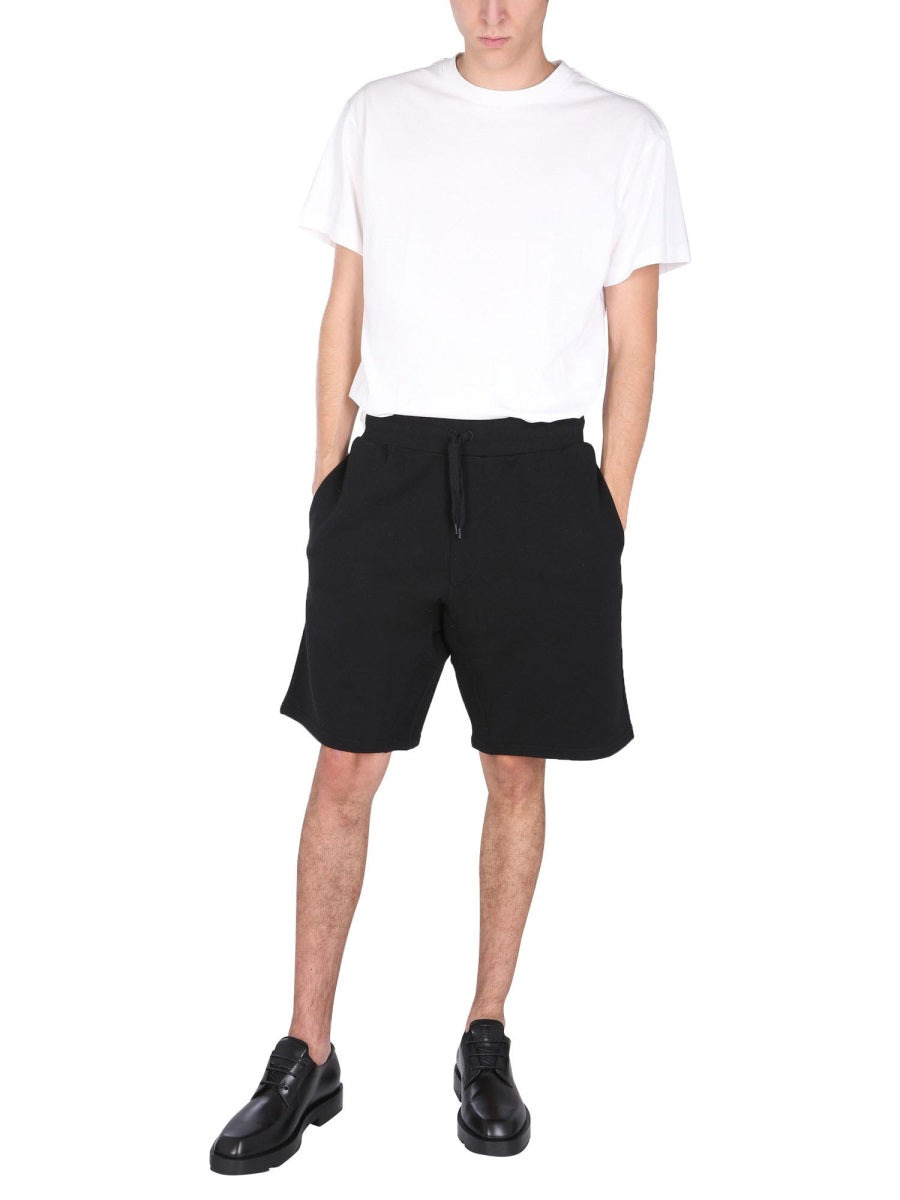 Moschino Men Bermuda With Logo Embroidered - 2