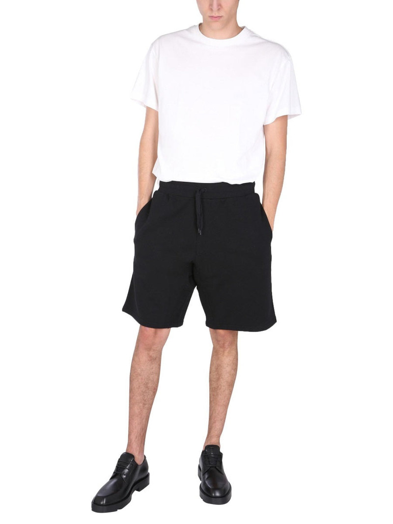 Moschino Moschino Men Bermuda With Logo Embroidered outlook