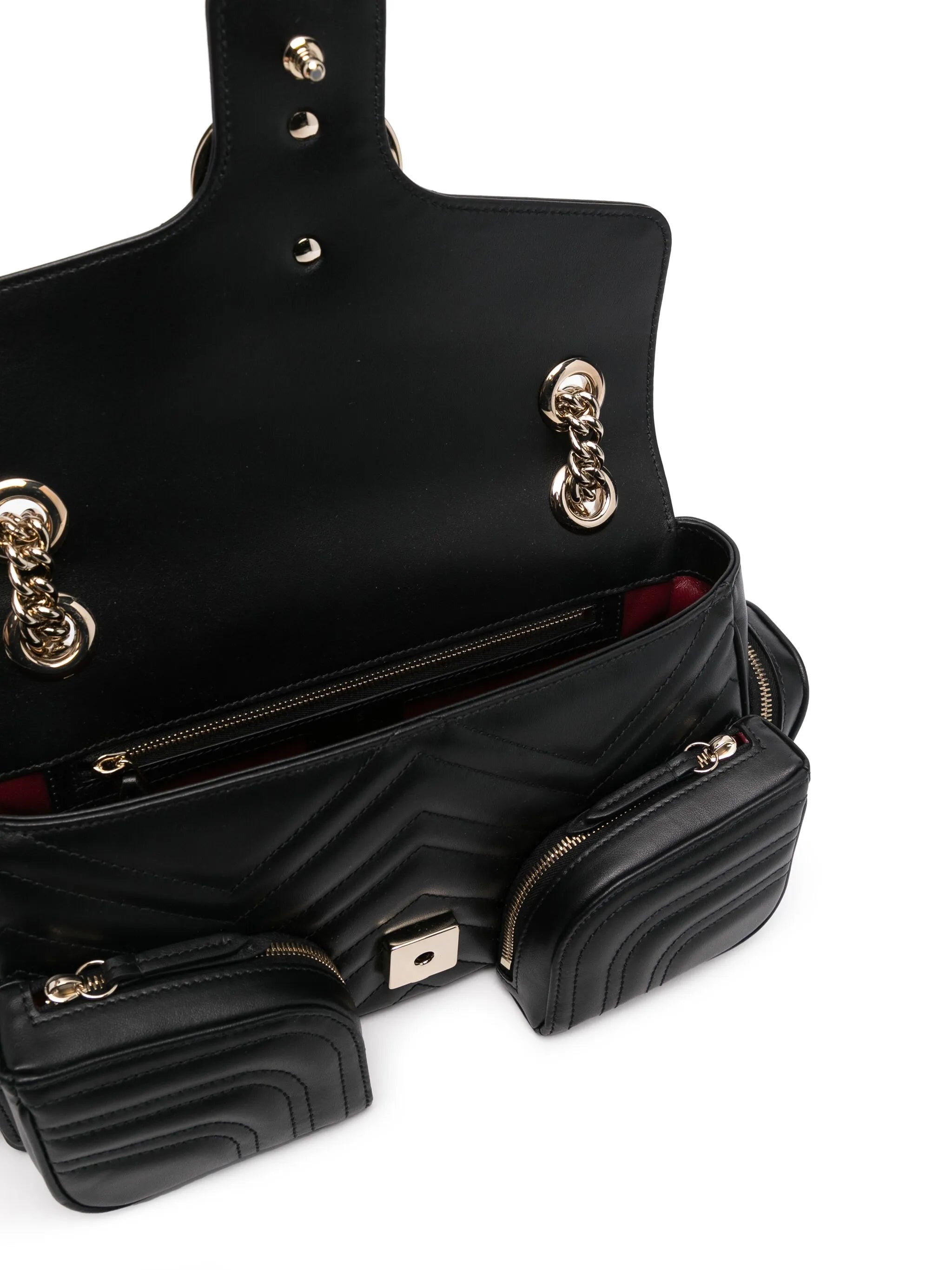 Small GG Marmont Shoulder Bag - 2