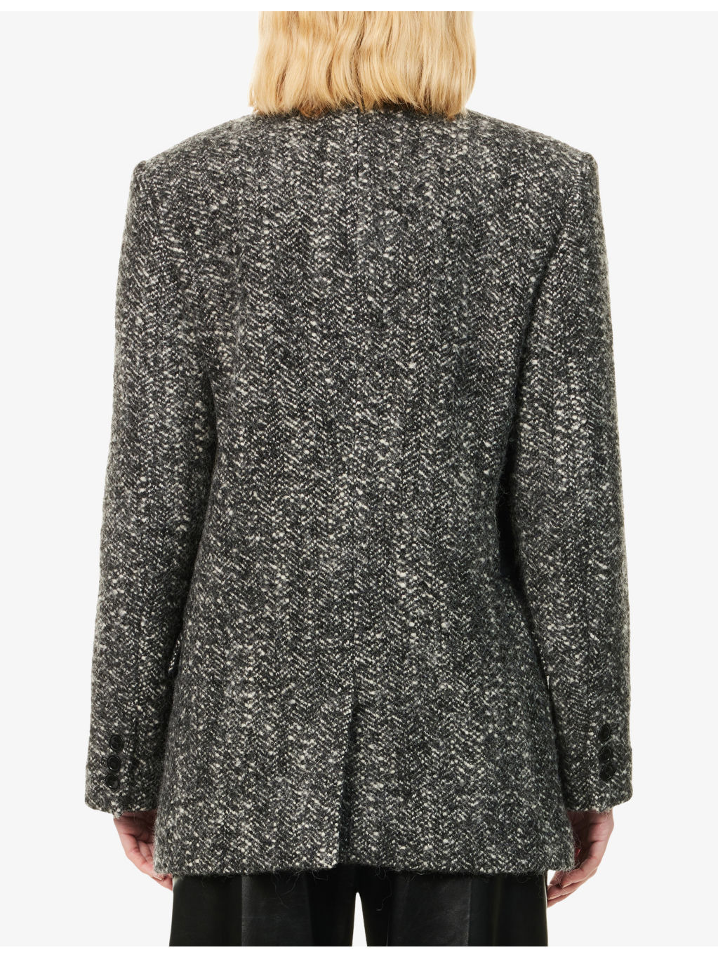 Atrium Ezzia Double-Breasted Wool-Blend Jacket - 4