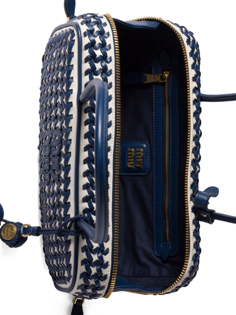 Bea woven-effect tote bag - 5