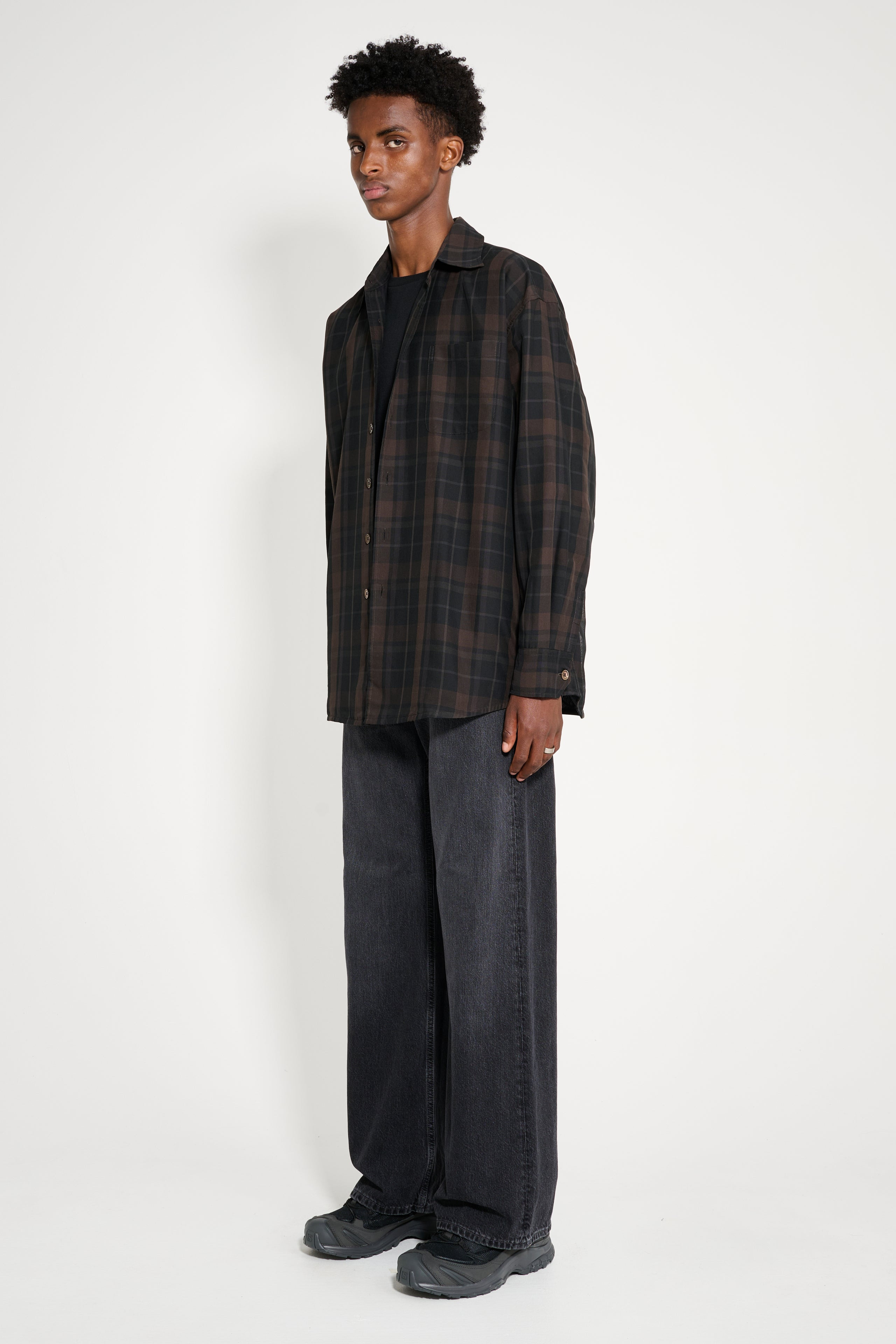 ACNE STUDIOS 2021M LOOSE JEANS VINTAGE BLACK - 3