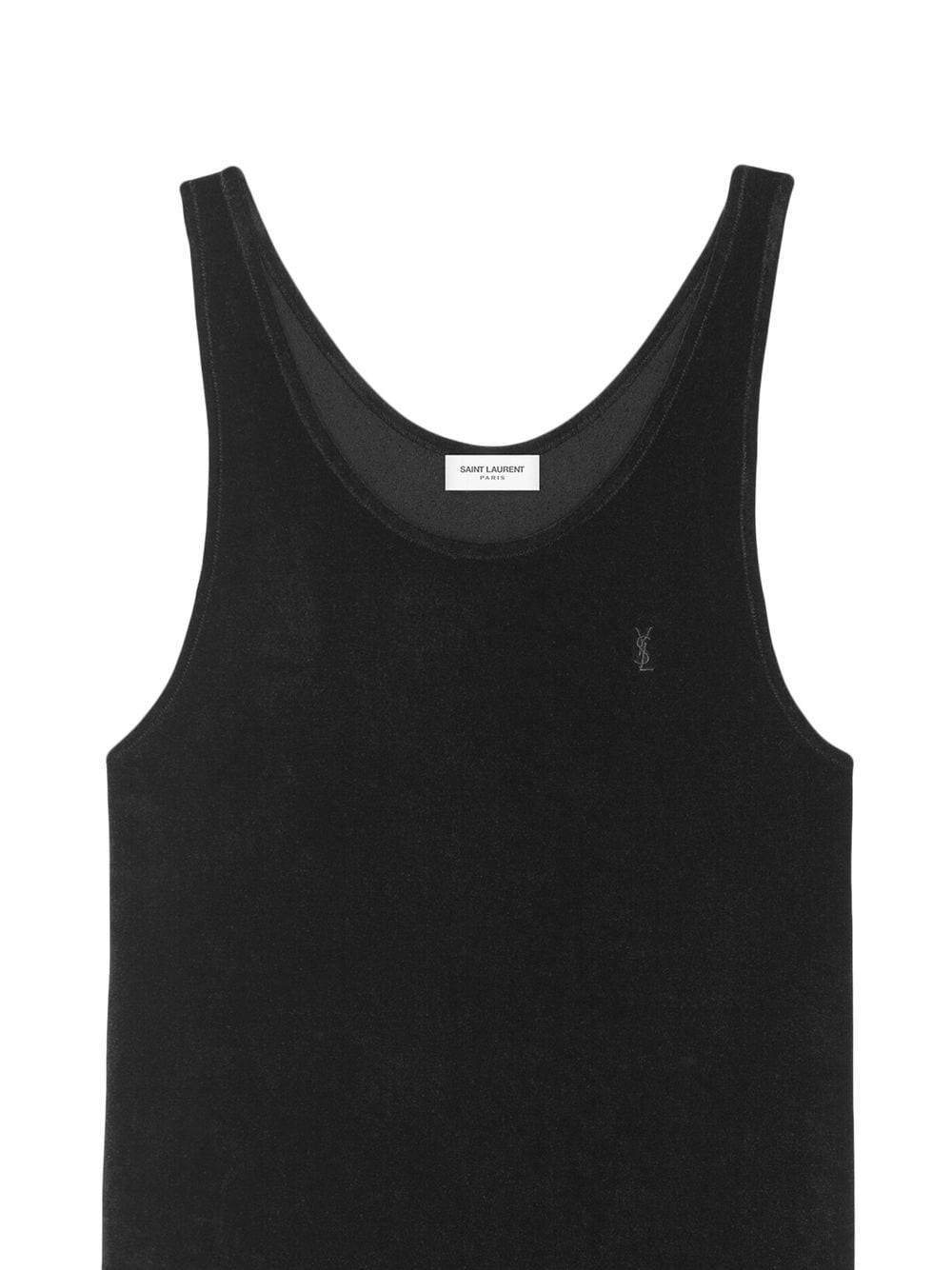 Decollete monogram tank top - 3