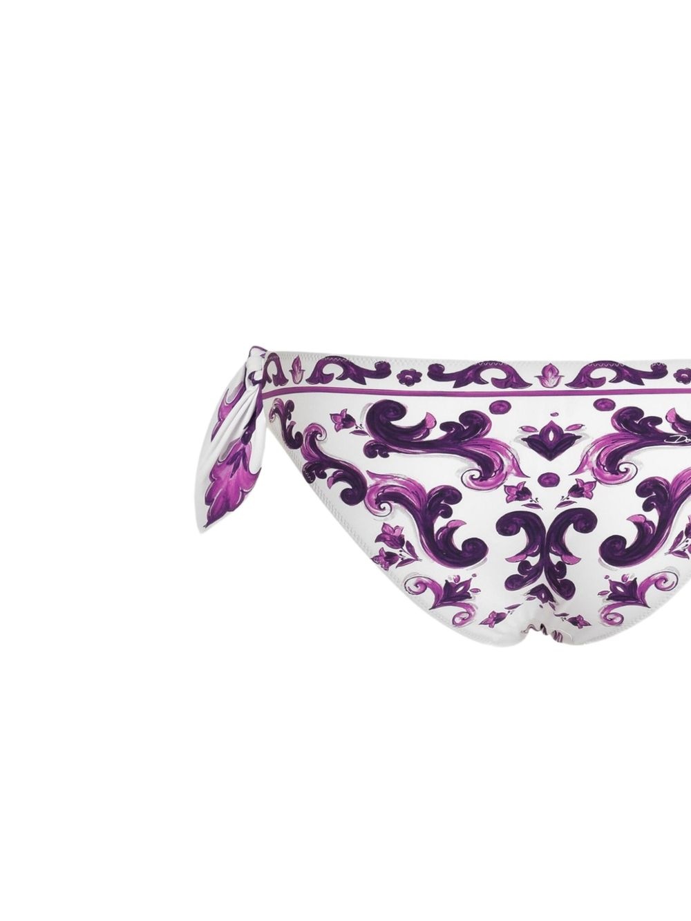 Maiolica-print bikini set - 3