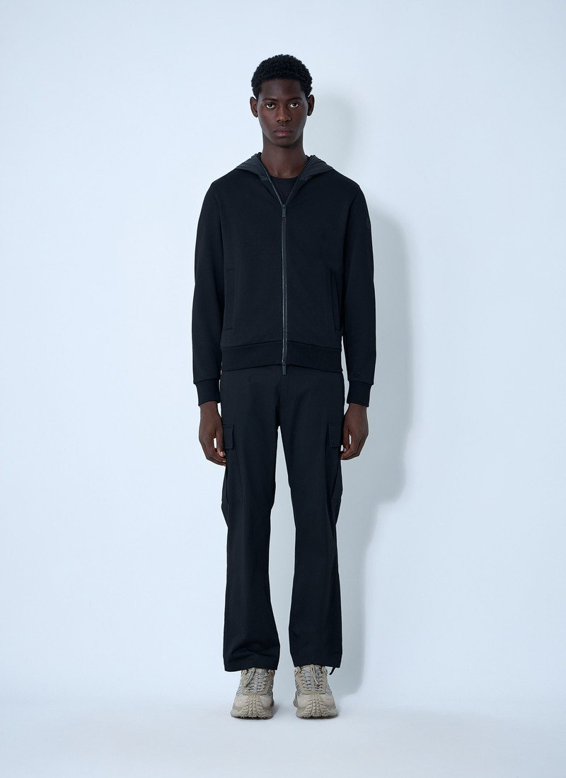 Moncler Cotton Logo Patch Cardigan outlook