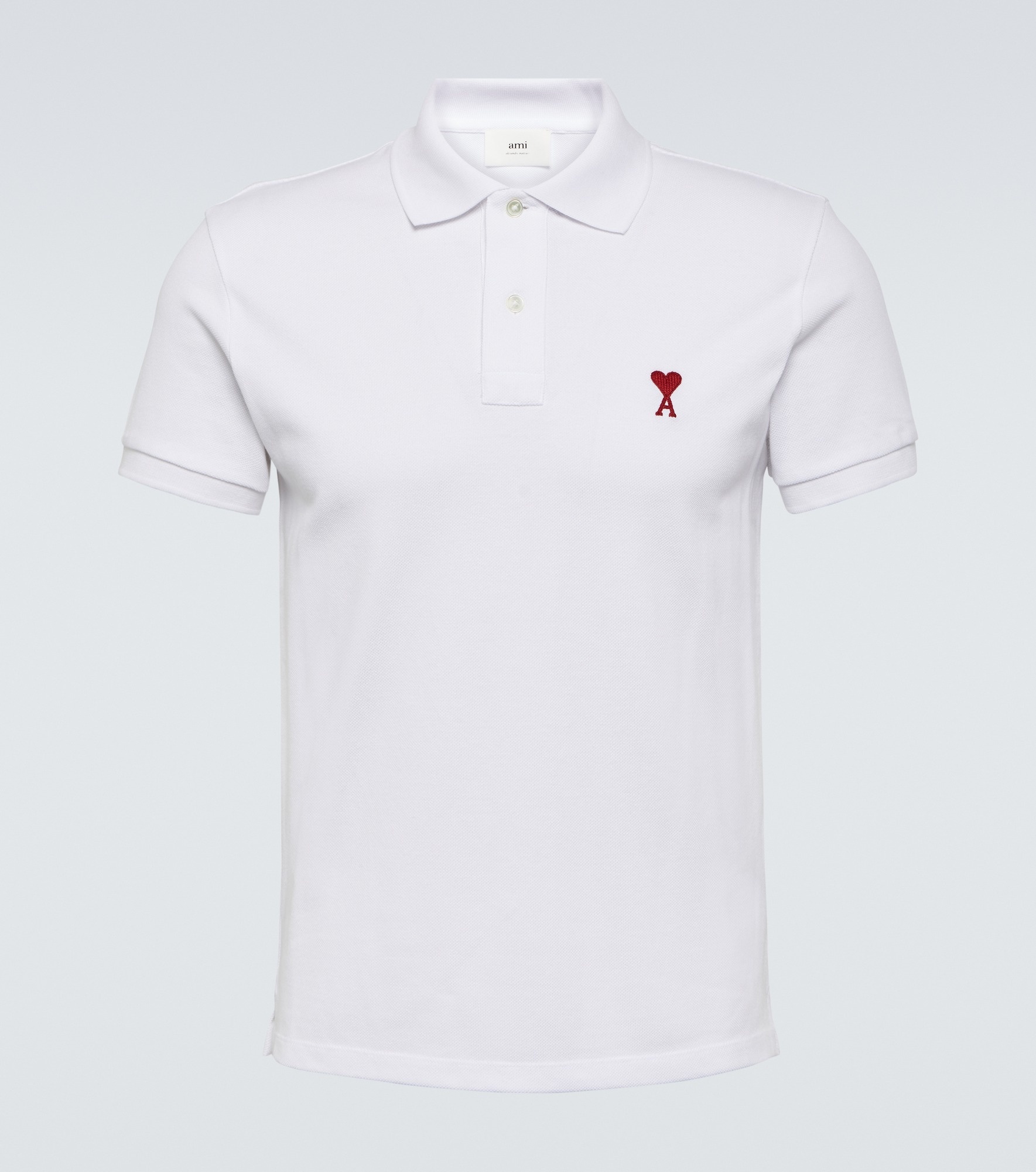 Ami de Cœur cotton piqué polo shirt - 1