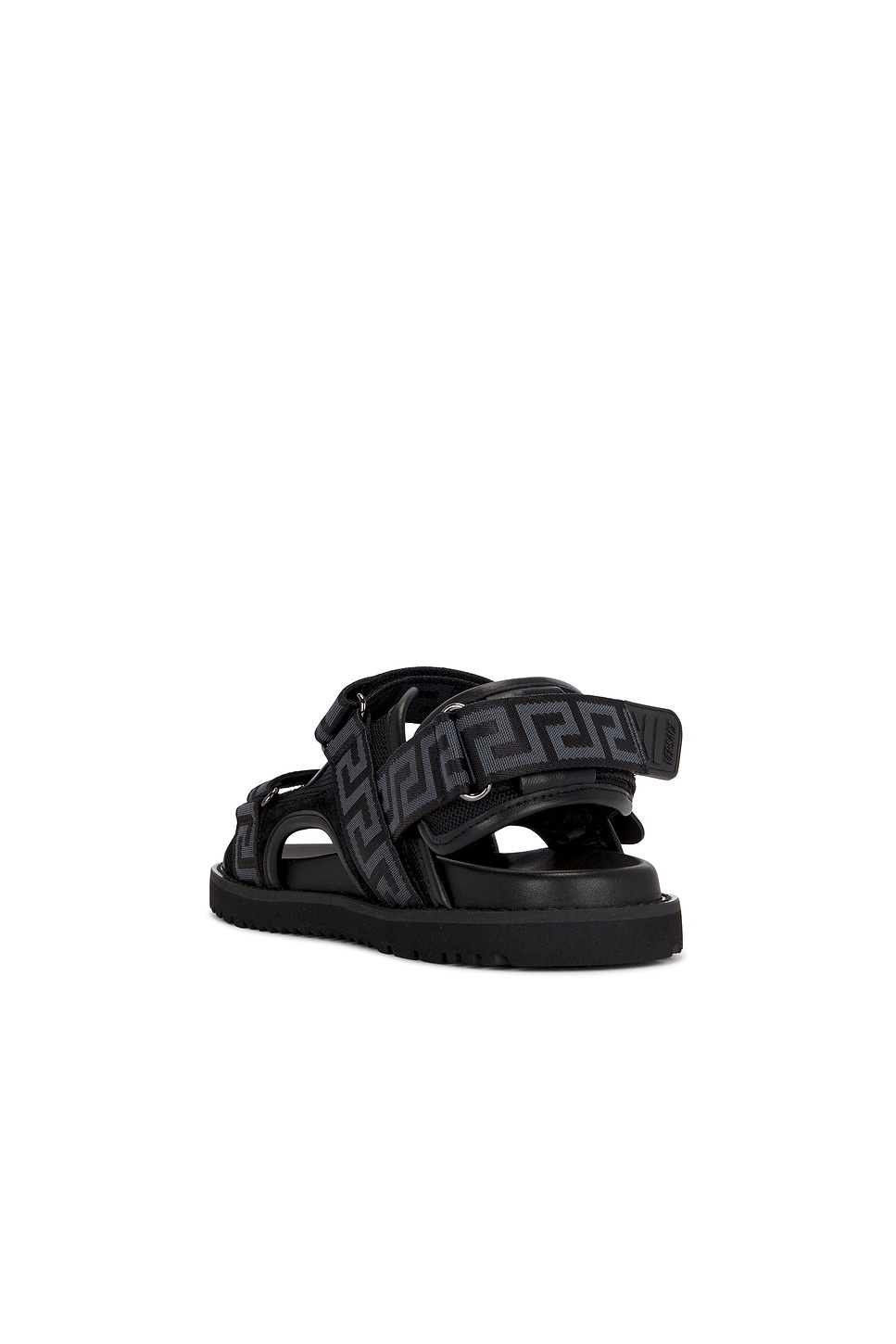 Greek Ribbon Strap Sandals - 3