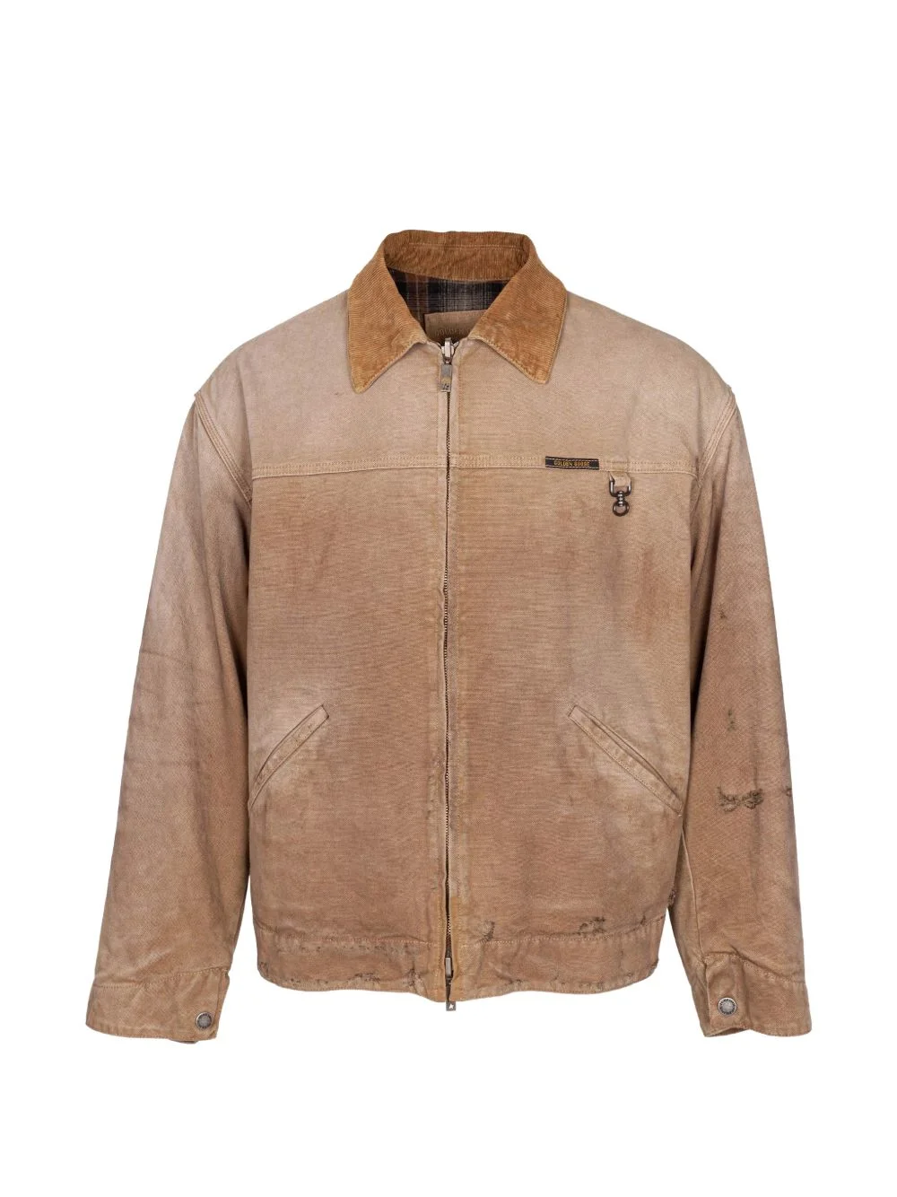 Journey logo-detail bomber jacket - 1