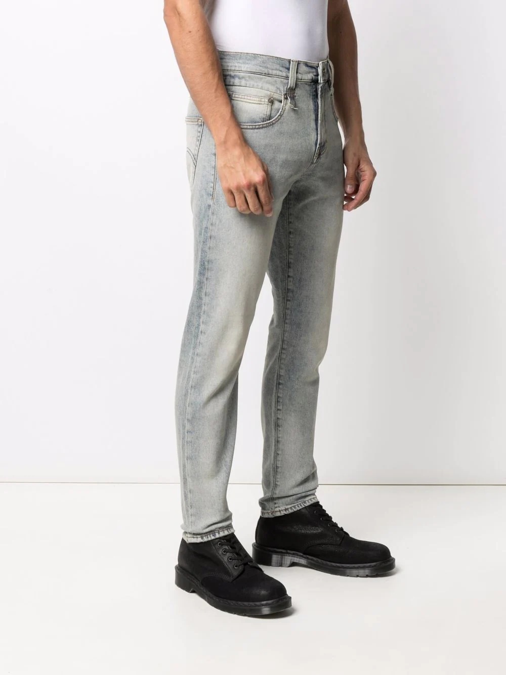 five pockets tapered jeans - 3