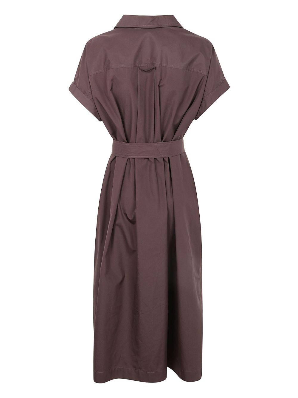 poplin midi dress - 2