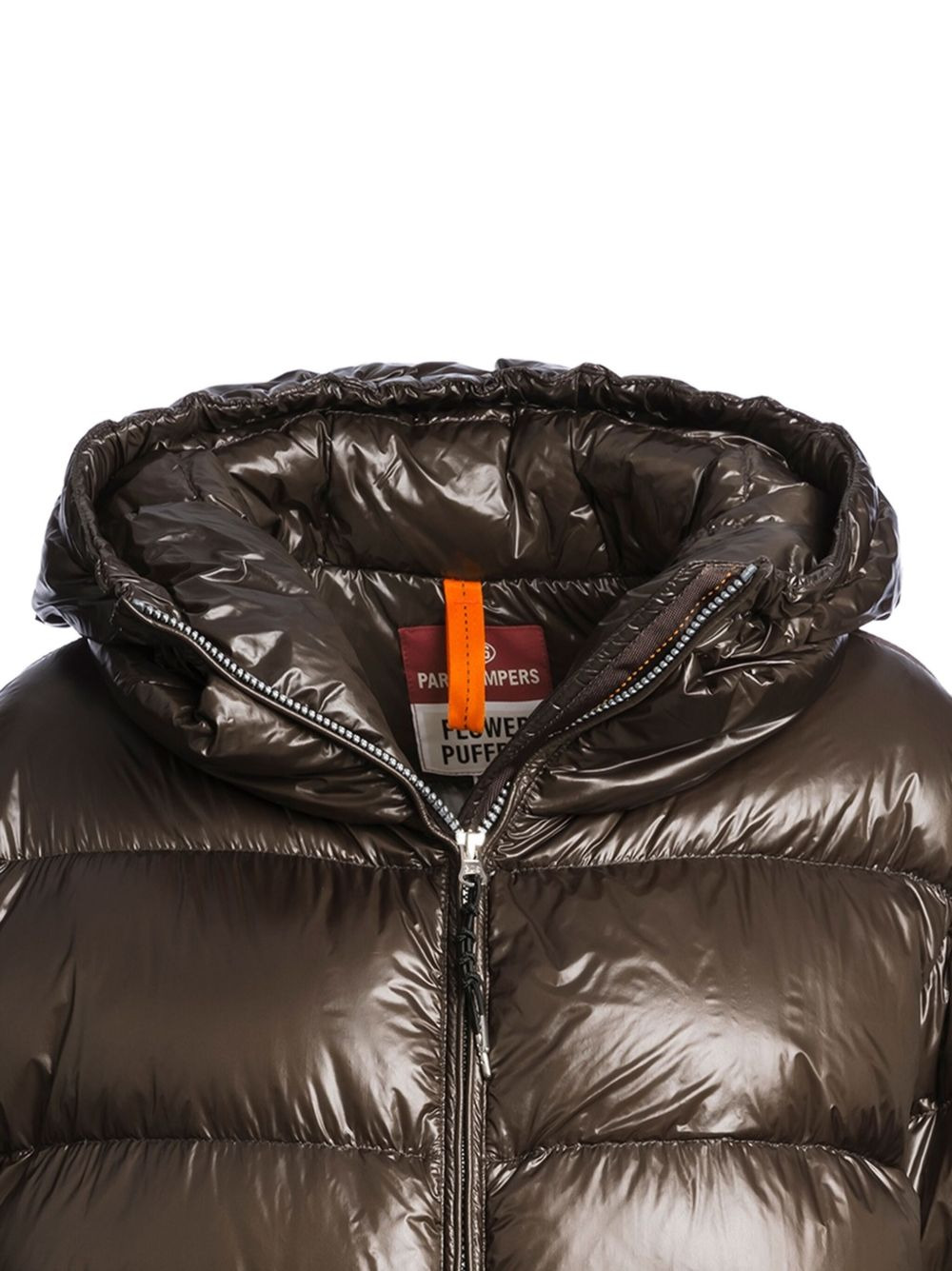 hooded quilted coat - 4