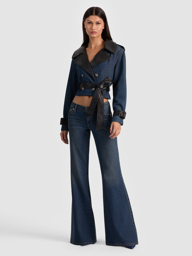 KEITH CROPPED DENIM TRENCH 3