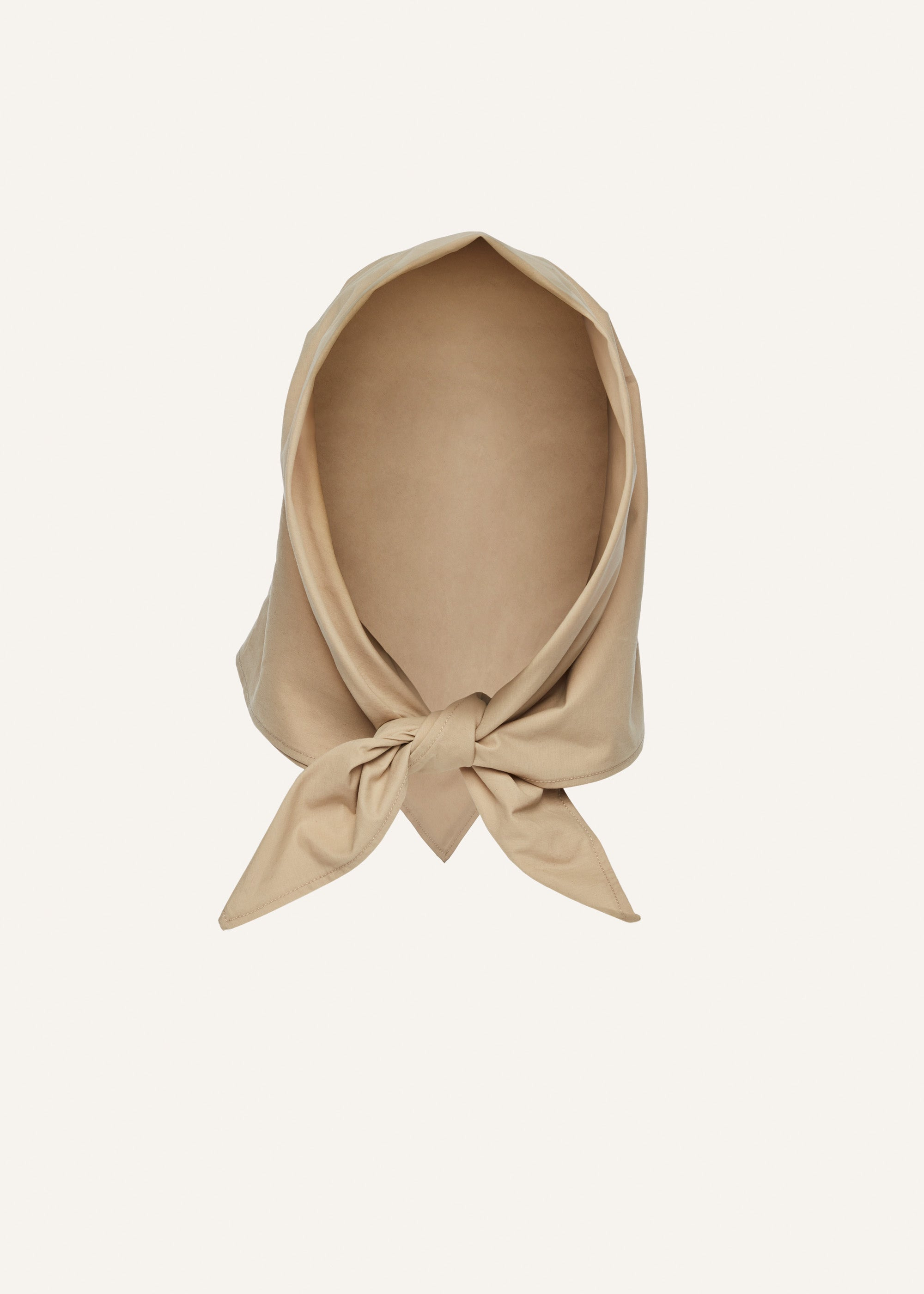 Versatile scarf in light beige - 2