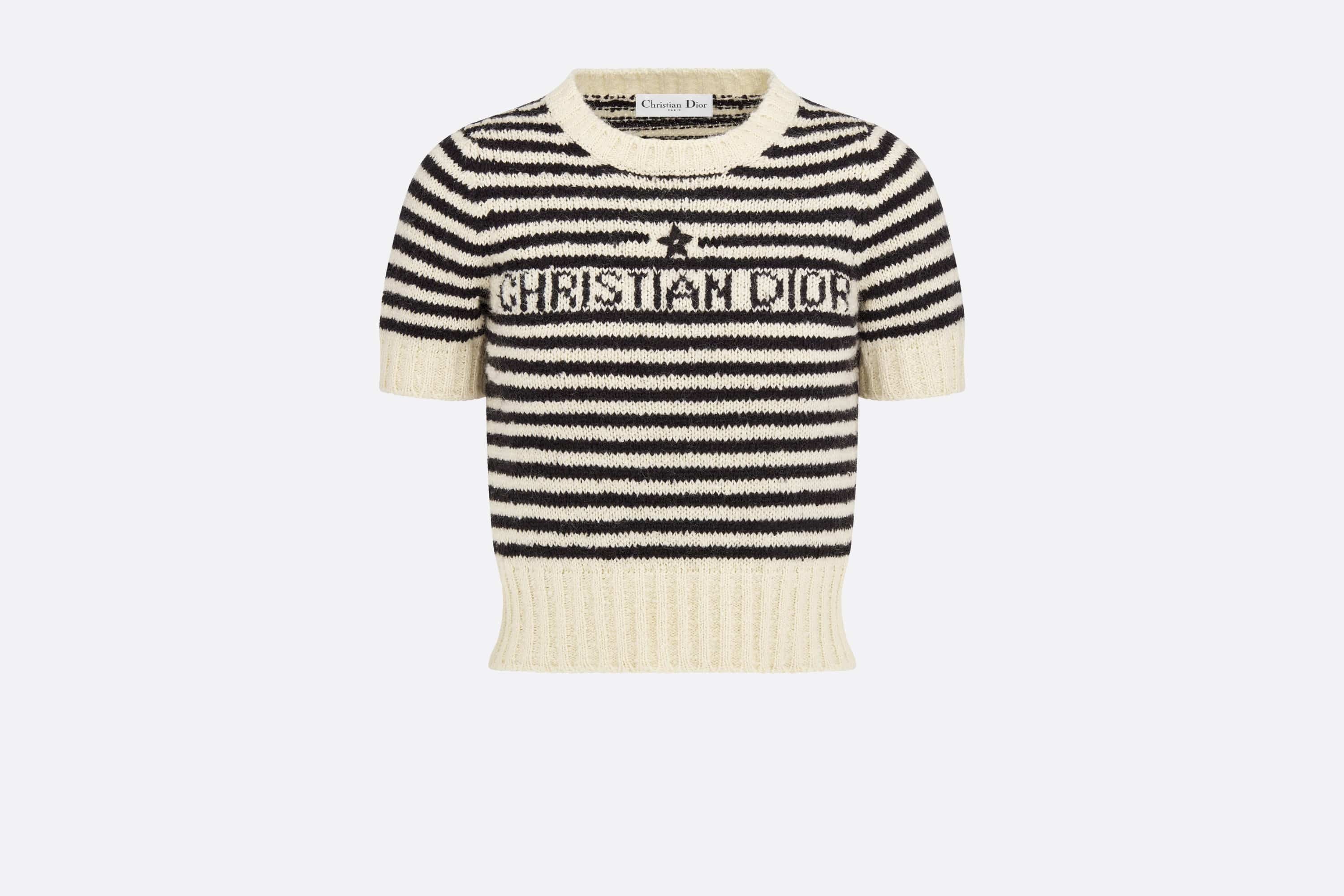 Dior Marinière Short-Sleeved Sweater - 1