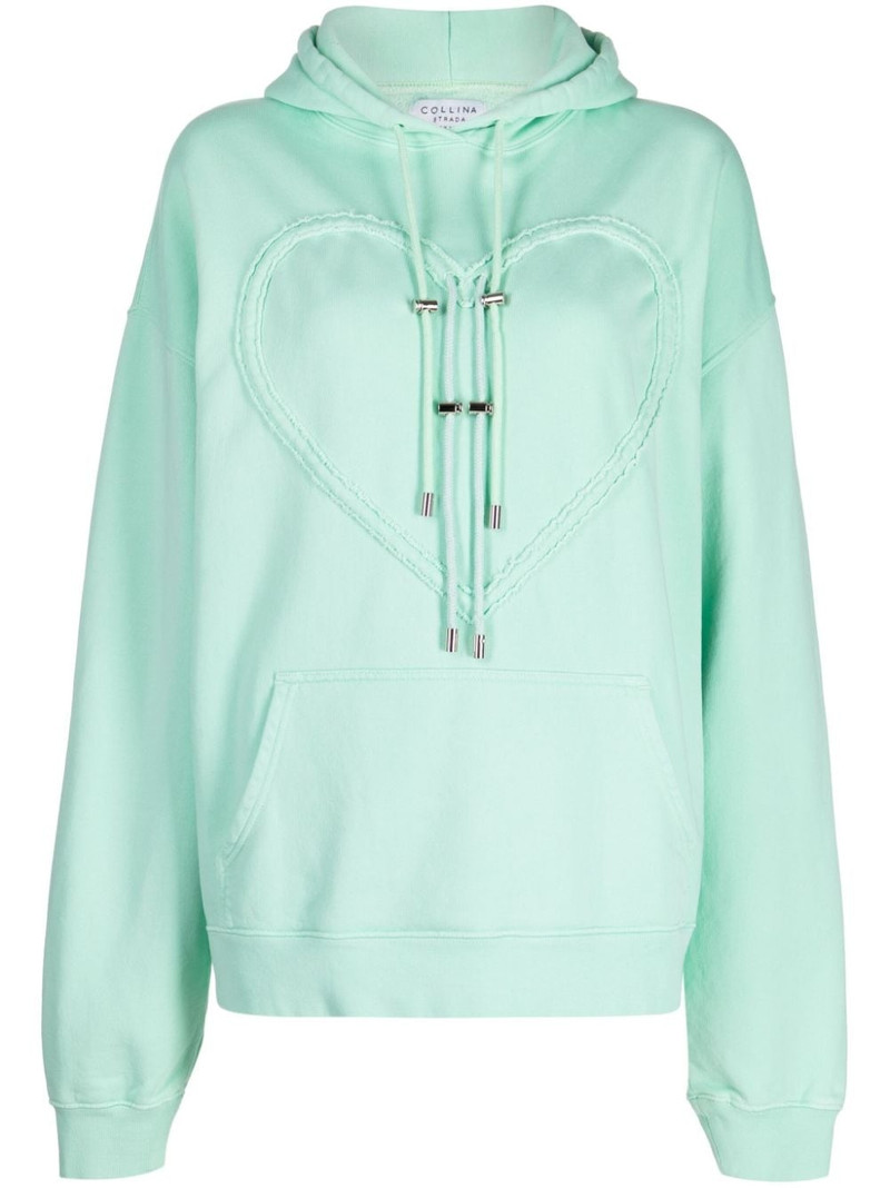 Heart cotton hoodie 1