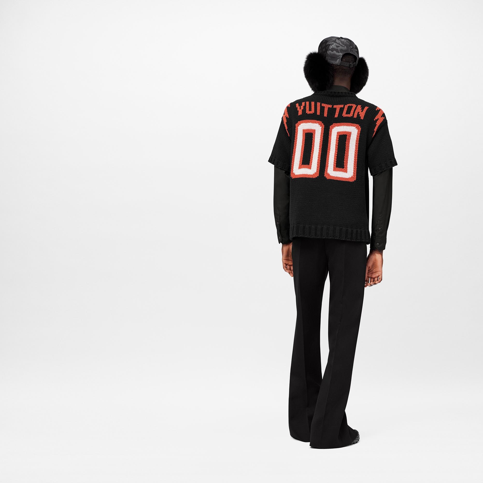 Chunky Intarsia Football T-Shirt - 5