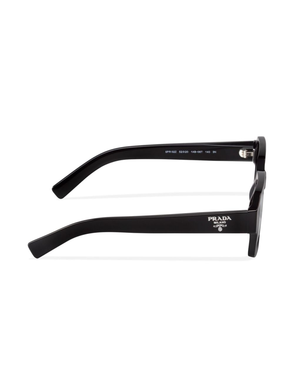logo-detail rectangle-frame sunglasses - 2