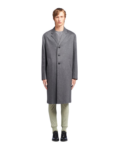 Prada Single-breasted cashmere coat outlook