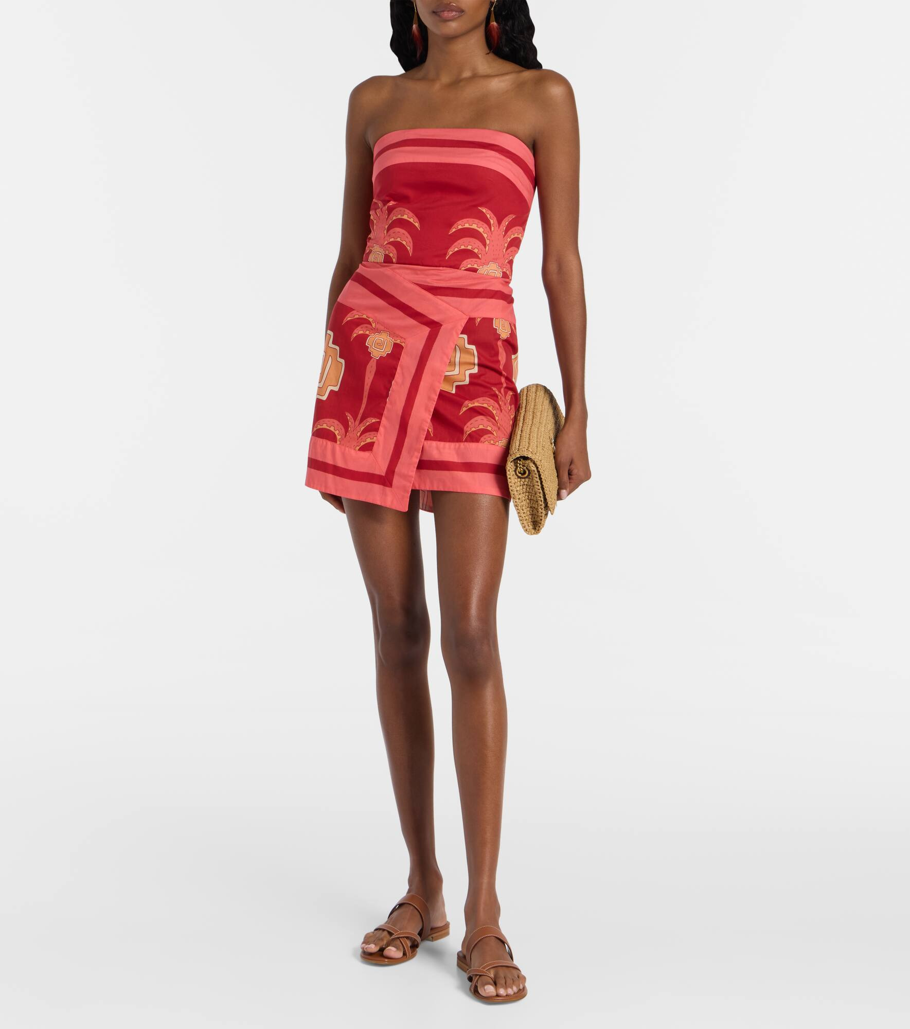 Raiz printed cotton minidress - 2