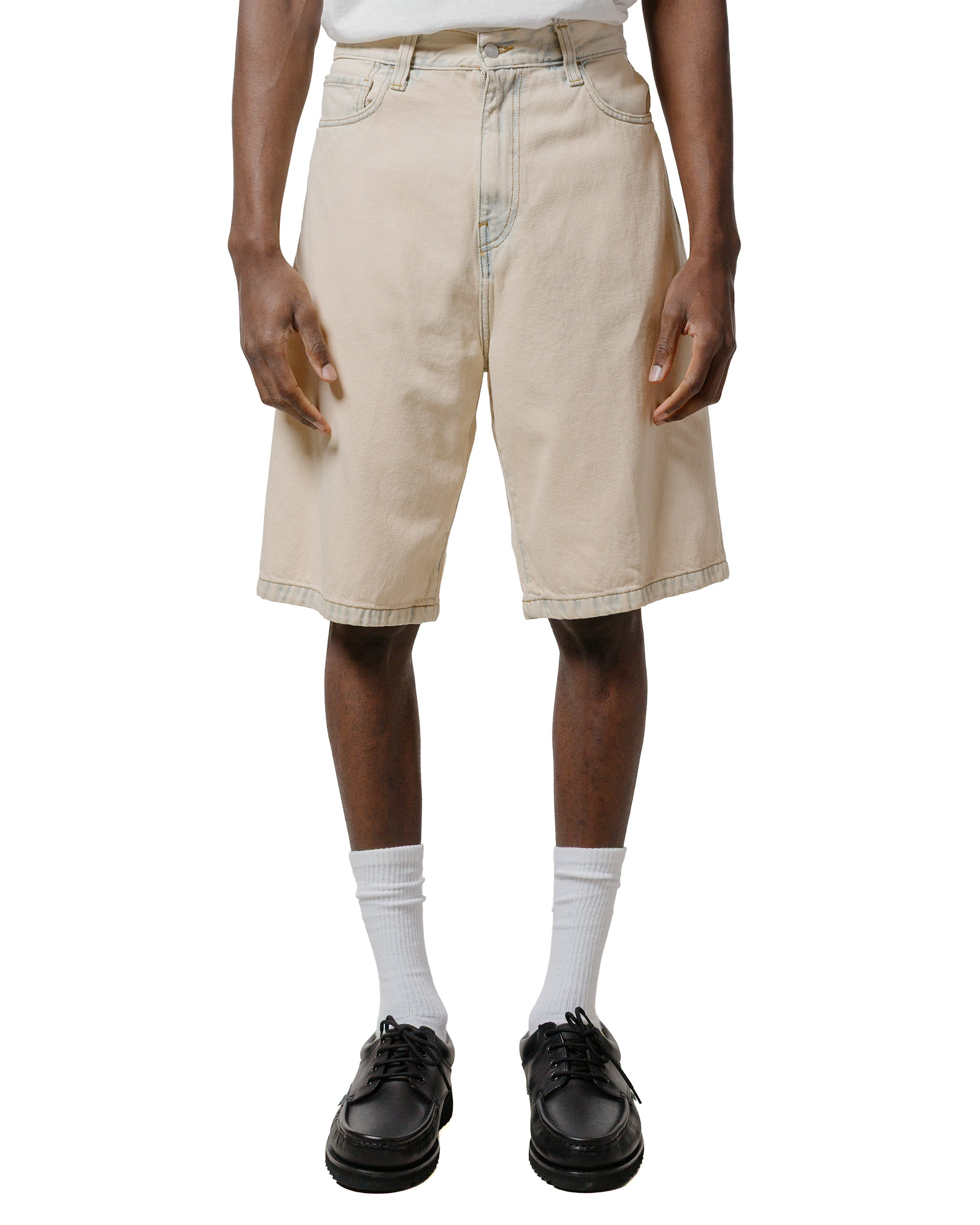 Carhartt W.I.P. Landon Short Blue Bleached - 2