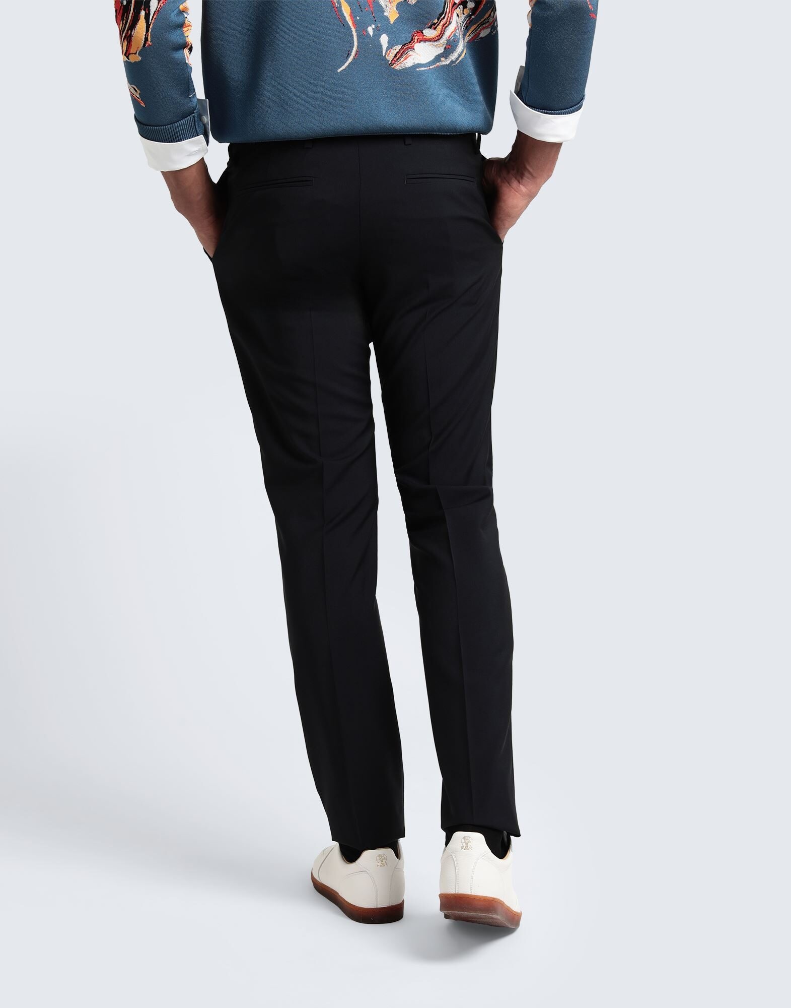 Midnight blue Men's Casual Pants - 3