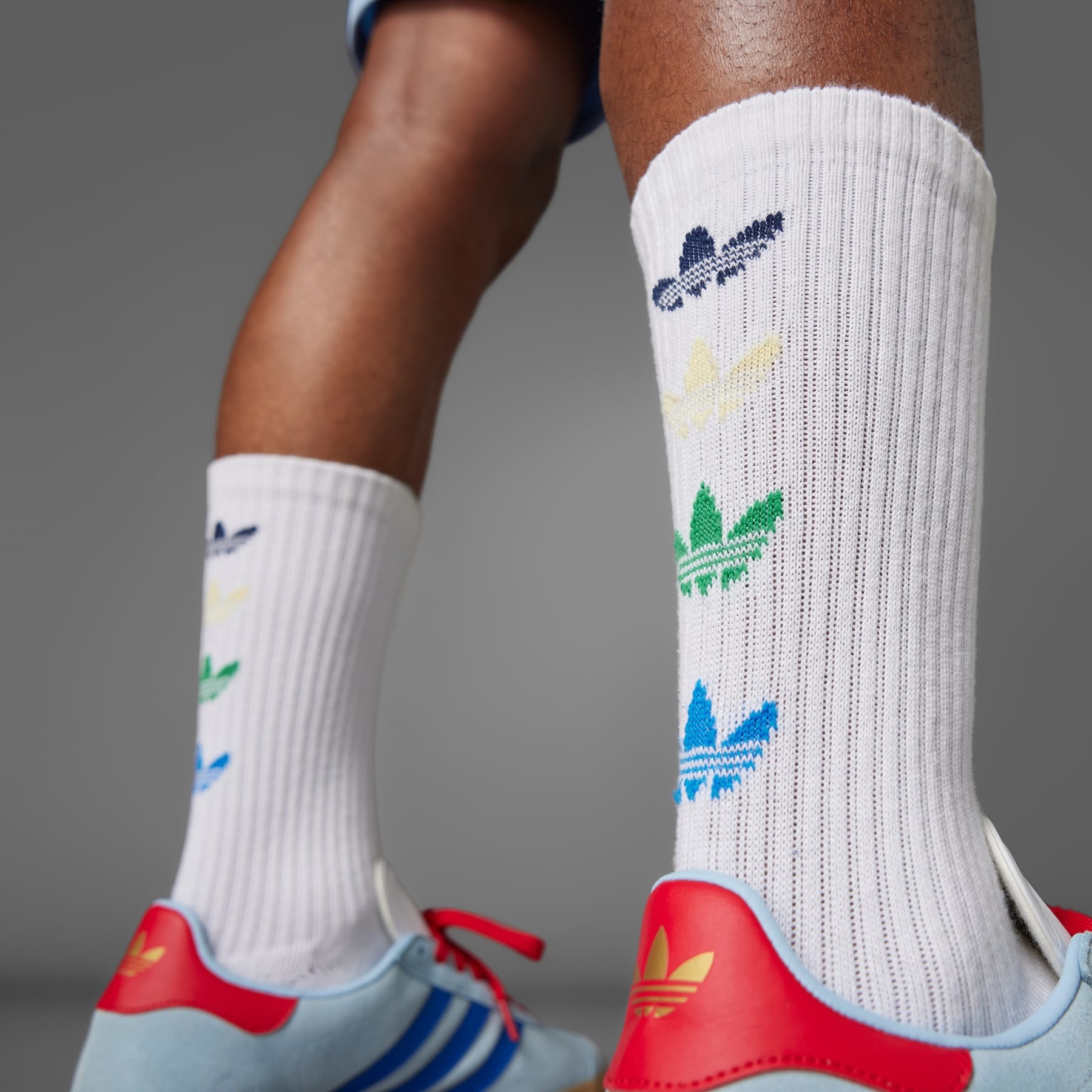 Originals Golf Trefoil Crew Socks - 6