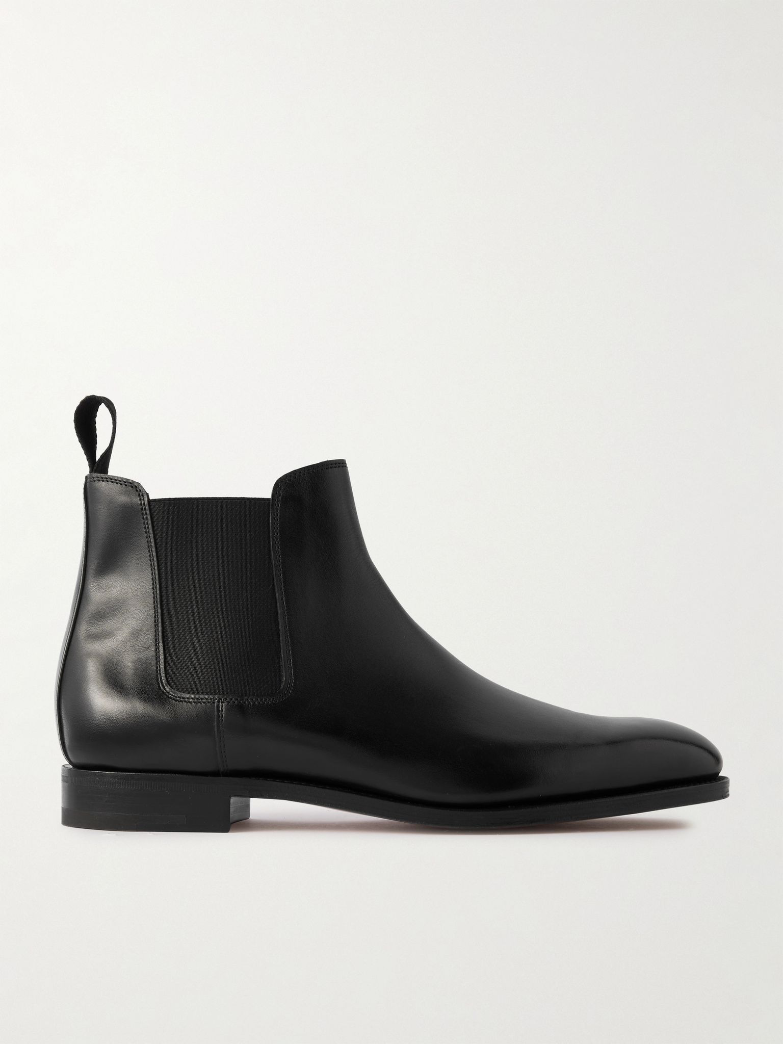 Lawry Leather Chelsea Boots Black - 1