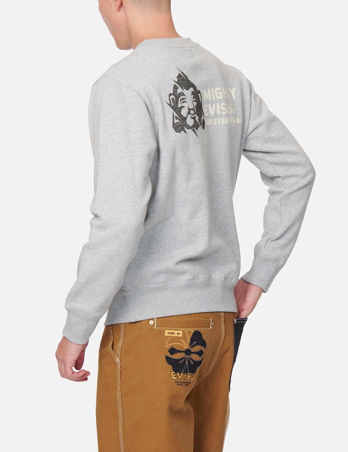 SPEEDY GODHEAD CROSS-STITCHED SWEATSHIRT - 4