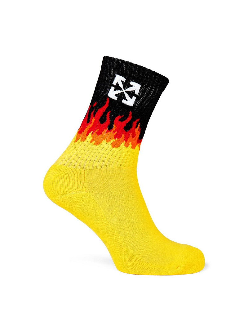 Off-White FLAMES SOCKS SN99 outlook