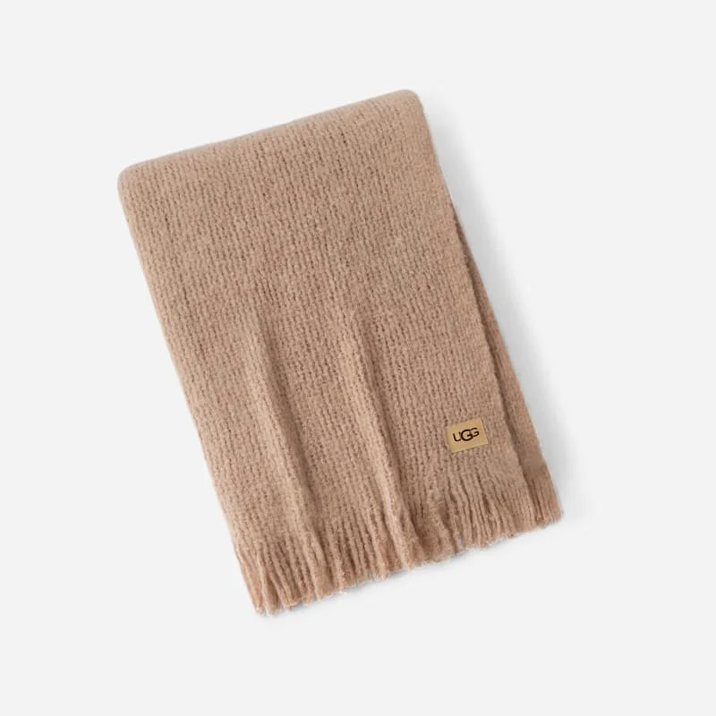 ® Margot Throw 50" x 70" Blankets in Sandalwood - 1