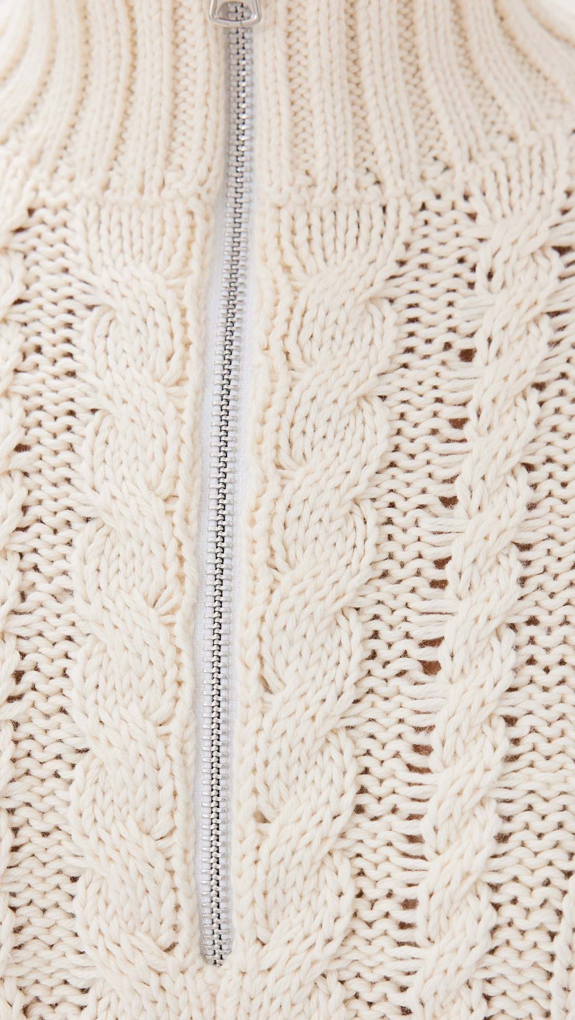 Cotton Cable Half Zip - 5