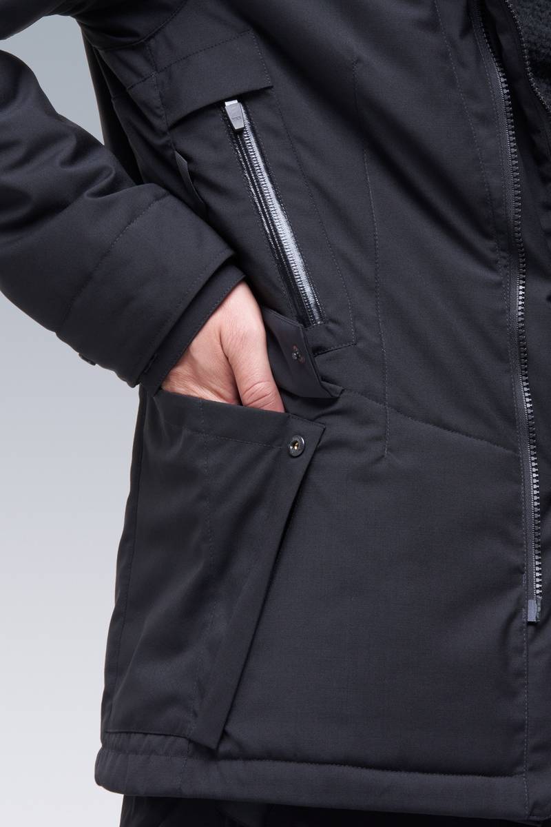 J29-LP 2L Loro Piana® Storm System® Climashield® Modular Blazer Black 17