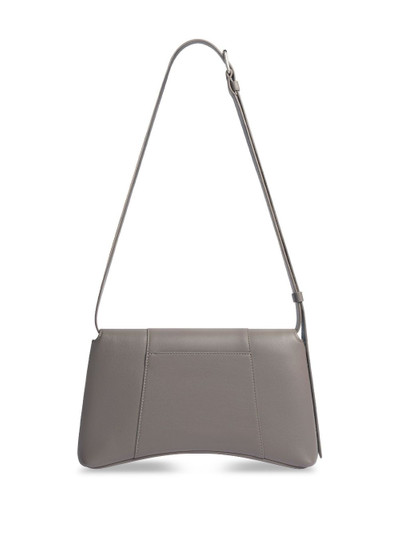 BALENCIAGA small Downtown leather shoulder bag outlook