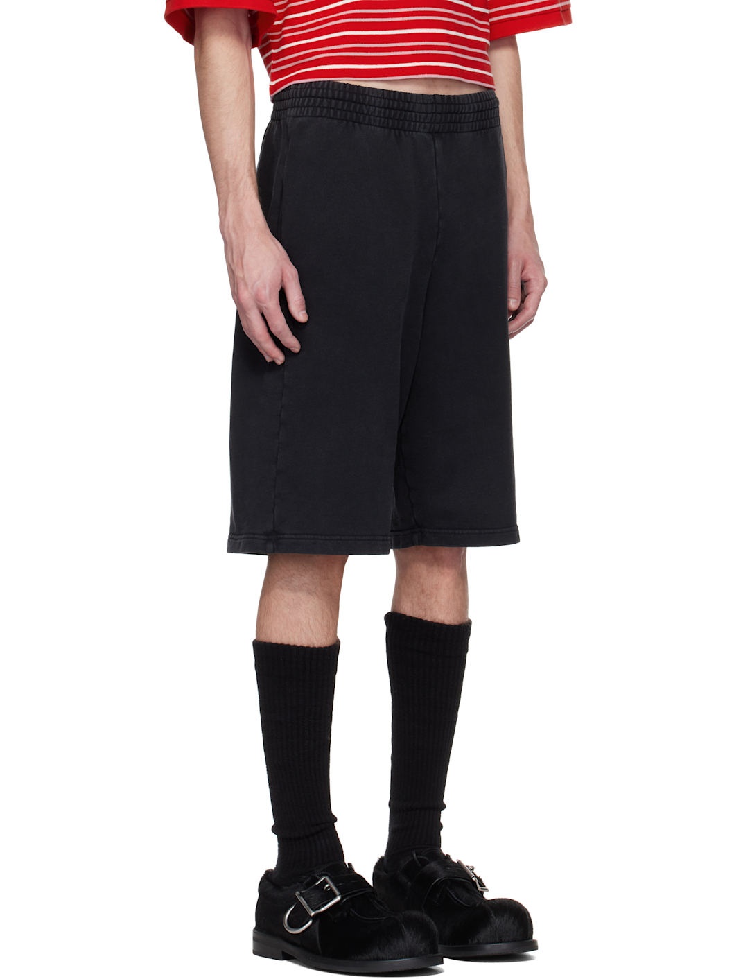 Black Logo Shorts - 2