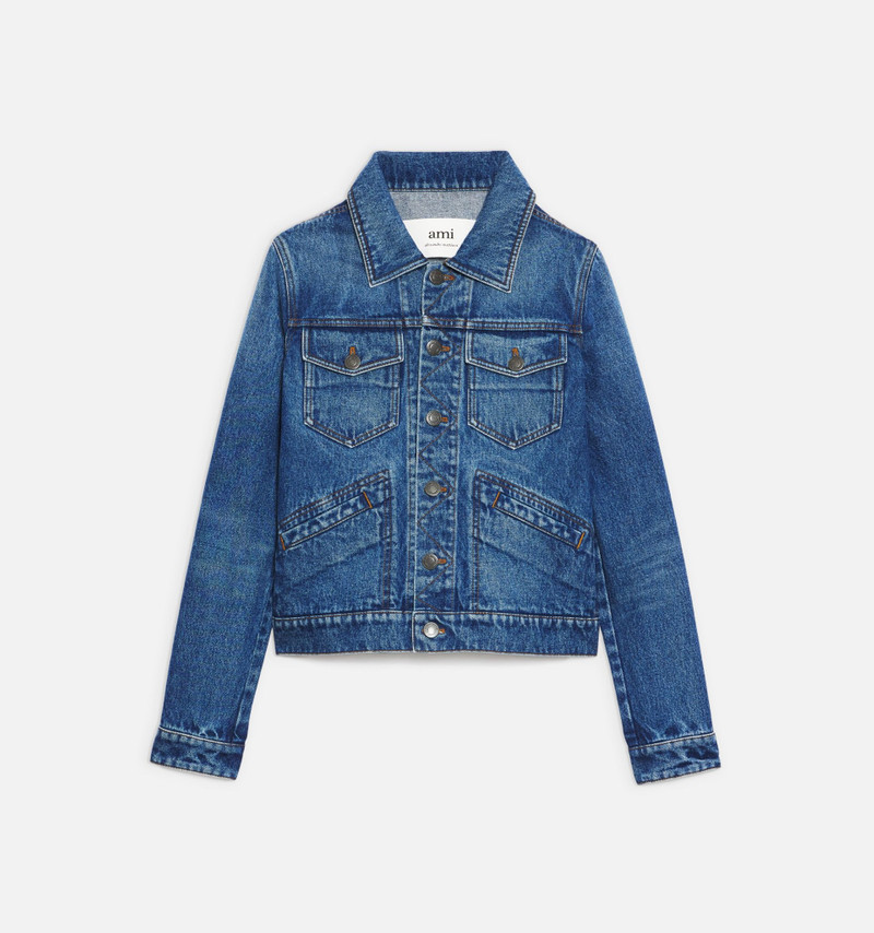 AMI Paris Denim Trucker Jacket outlook