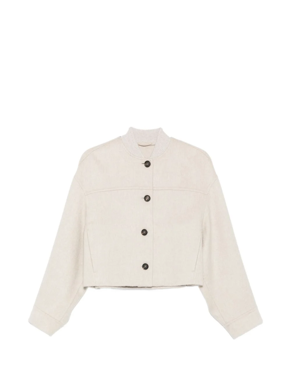 button-fastening jacket - 1