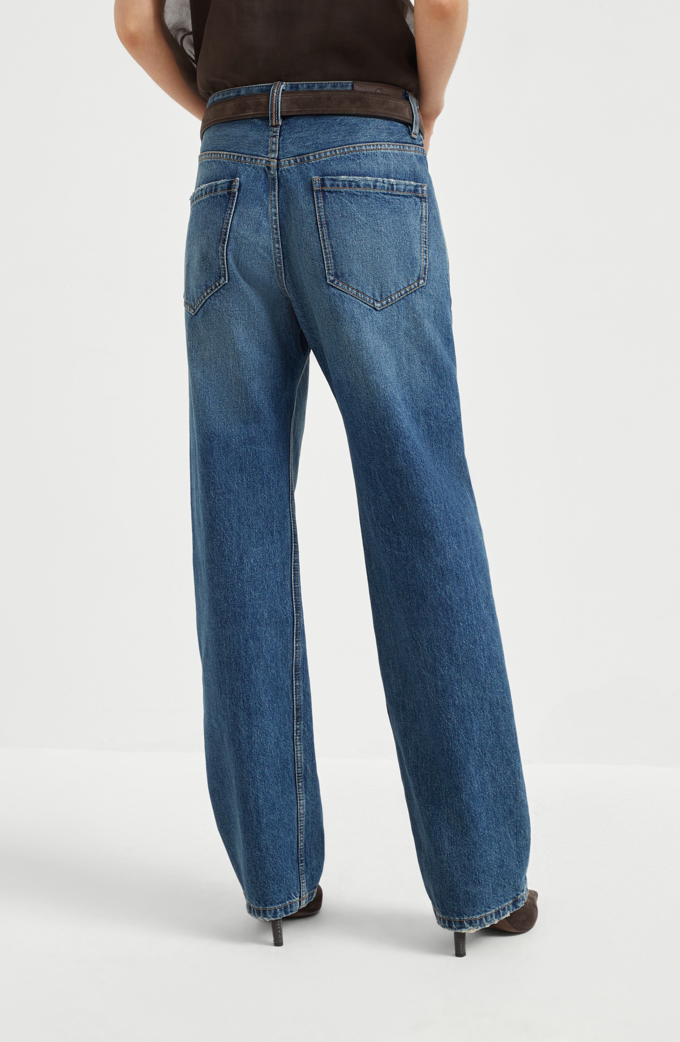 Brunello Cucinelli Authentic denim trousers at Nordstrom - 3