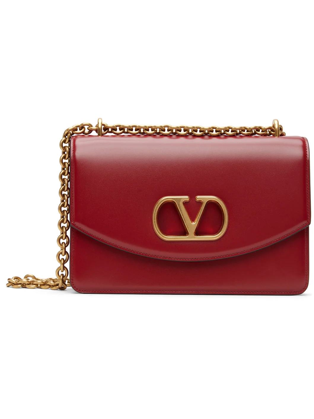 Red Vain Shoulder Bag - 1