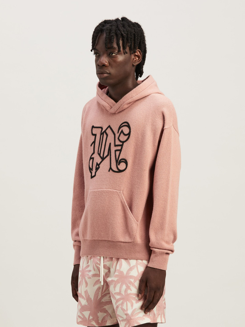 Monogram Knit Hoodie 4