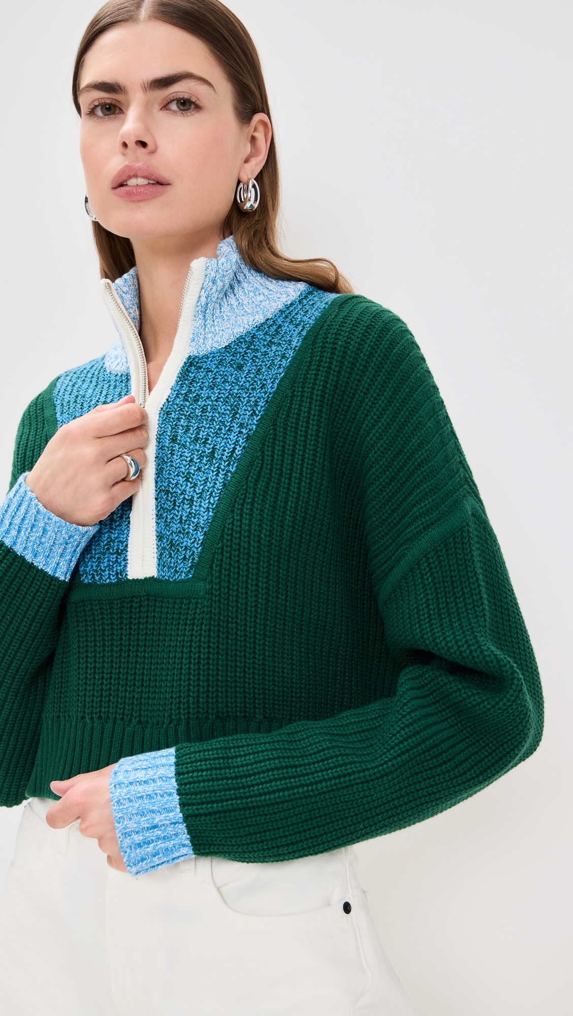 Cropped Hampton Sweater - 1